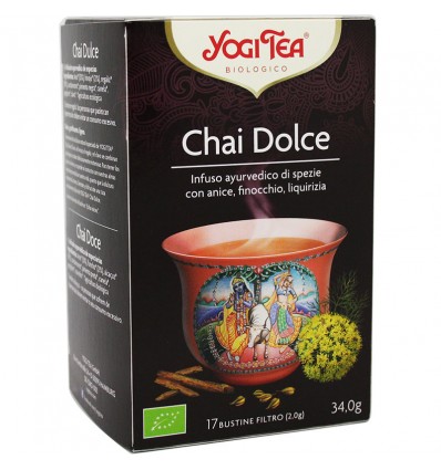 Yogi Tea Chai Dulce 17 Bolsitas