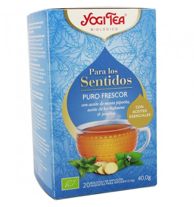 Yogi Tea Para Las Sentidos Puro Frescor 20 Bolsitas