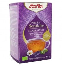 Yogi Tea Para Las Sentidos Puro Felices Sueños 20 Bolsitas