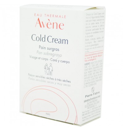 Avene Cold Cream Jabon Pan limpiador