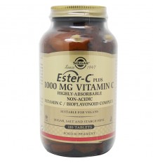 Ester de Solgar C Plus 1000 mg de Vitamine C 180 Comprimés