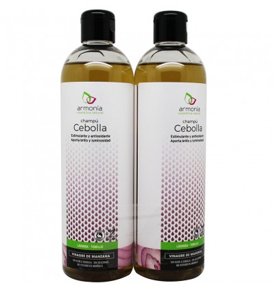 Armonia Champu Cebolla Vinagre Manzana Duplo 800 ml Armonia Champu Cebolla Vinagre Manzana Duplo 800 ml