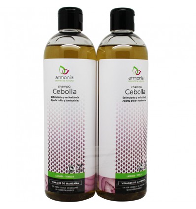 Armonia Champu Cebolla Vinagre Manzana Duplo 800 ml