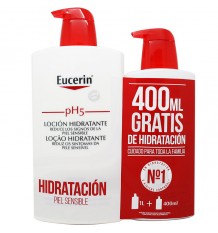 Eucerin PH5 Locion Corporal 1000 ml presente 400 ml