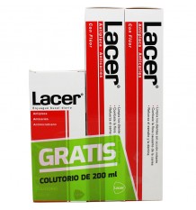 Lacer Pasta Dental 125 ml Duplo + Colutorio 200 ml