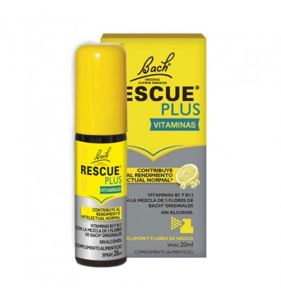 Flores de Bach Rescue Plus Spray 20 ml