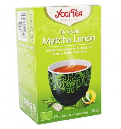 Yogi Tea Te Verde Matcha Limon 17 Bolsitas