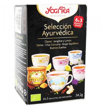 Yogi Tea Seleccion ayurvedica 18 Bolsitas