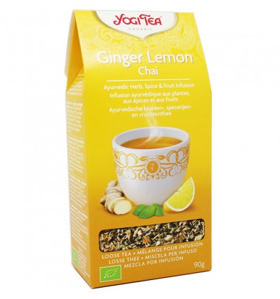 Yogi Tea Ginger Lemon 90 Gramos