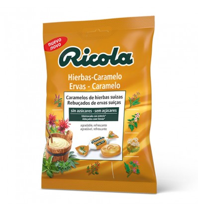 Ricola Caramelos Hierbas Caramelo Bolsa 70g