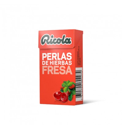 Ricola Perlas Fresa Sin Azucar 25 g