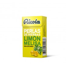 Ricola Perlas Limon Melisa Sin azucar 25 g