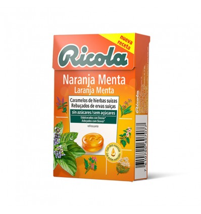 Ricola Caramelo Naranja Caja 50g Ricola Caramelo Naranja Caja 50g
