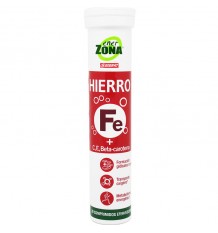 Enerzona De Fer De 20 Comprimés Effervescents