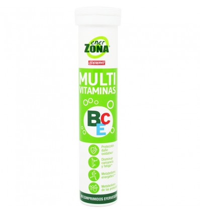 Enerzona Multivitaminas BCE 20 Comprimidos Efervescentes