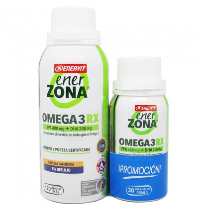 Enerzona Omega 3 Rx 120 Capsulas + 30 Capsulas