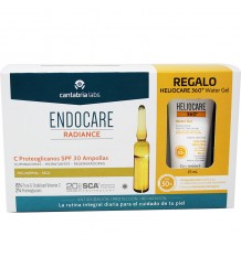 Endocare Radiance C Proteoglicanos Spf30 30 Ampollas + Heliocare Water gel 15 ml