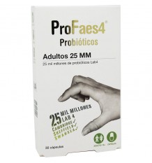 Profaes 4 Probioticos Adultos 25 mm 30 cápsulas