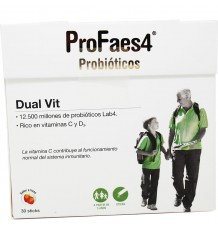Profaes4 Dual Vit 30 Sticks Morango