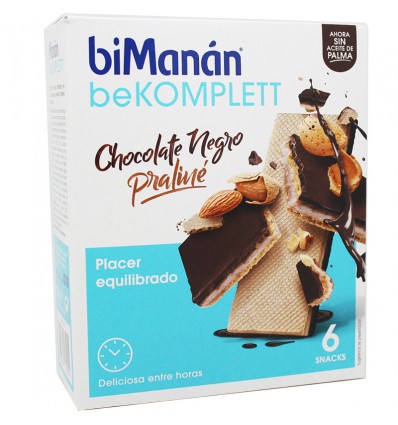 Bimanan Bekomplett Wafer Chocolate Negro Praline 6 Lanches