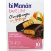 Bimanan Beslim Barritas Chocolate Negro con Naranja 10 unidades