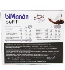 Bimanan Befit Barrita Chocolate Coco 6 Unidades