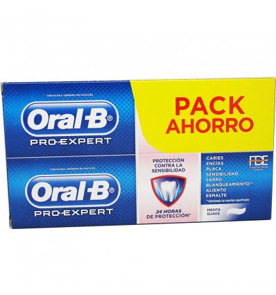 Oral B Pro Expert Pasta Dientes Sensibles 100ml Duplo Promocion Oral B Pro Expert Pasta Dientes Sensibles 100ml Duplo Promocion