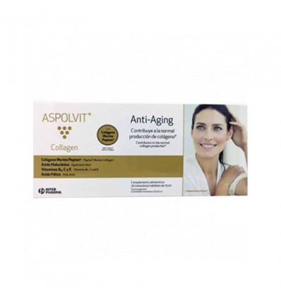 Aspolvit Collagen Anti Aging 20 Ampolas