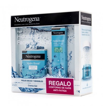 Neutrogena Hydro Boost Crema Gel 50ml Contono Ojos 15ml