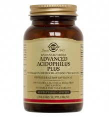 Solgar Advanced Acidophilus Plus 60 Capsulas