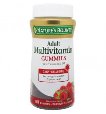 Nature's Bounty Adult Multivitamin Gummies 60 jujubas