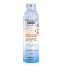 Sunscreen Isdin Pediatrics 50 Transparent spray Wet skin 250 ml