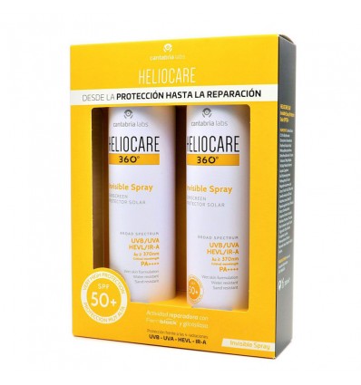 Heliocare 360 Invisible Spray Wet Skin 200 ml Duplo Oferta