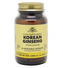 Solgar Ginseng Coreano 50 Capsulas