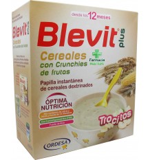 Blevit Plus Cereales Trocitos Crunchies de Fruta 600 g