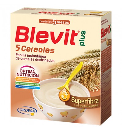 Blevit Plus Superfibra 5 Cereals 600 g
