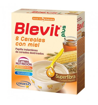 Blevit Superfibra 8 Cereales con Miel 600 g