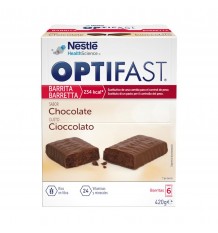 Tablettes de chocolat Optifast 6 unités