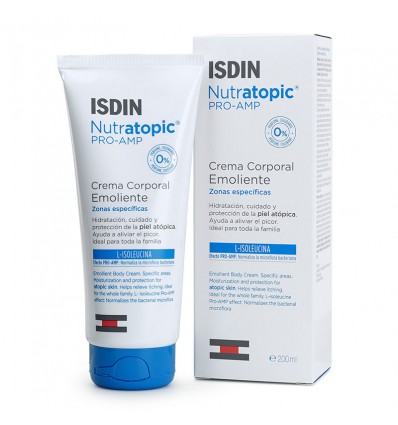 Nutratopic Pro Amp Crema Emoliente Isdin 200 ml Nutratopic Pro Amp Crema Emoliente Isdin 200 ml