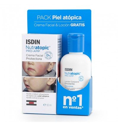 Nutratopic Pro Amp Crema Facial 50 ml Regalo Locion 100 ml