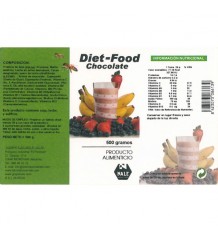 Diet Food Chocolate 500 g Nale ingredientes