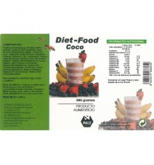 Diet Food Coco 500 g Nale ingredientes