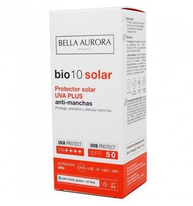 Bio10 Solar Spf50 Uva Plus Fettige Mischhaut 50 ml