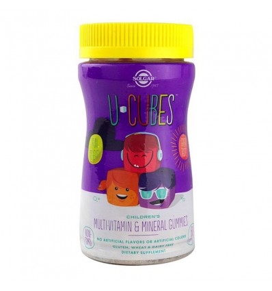 U Cubes 60 Gominolas Solgar U Cubes 60 Gominolas Solgar