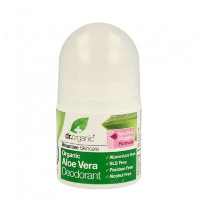 Dr Organic Desodorante Aloe Vera 50 ml