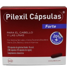 Pilexil Forte 100 Capsulas Regalo 20 capsulas