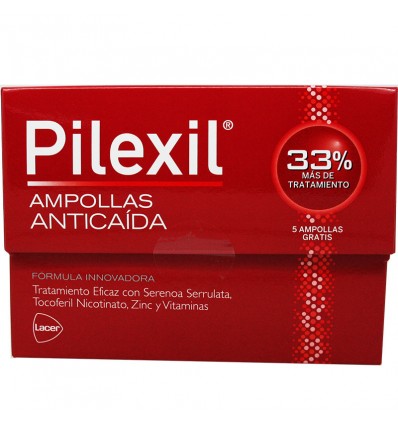 Pilexil Ampollas Anticaida 15 Unidades + 5 Ampollas Regalo