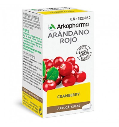 Arkocaps Red Cranberry 50 arkocaps