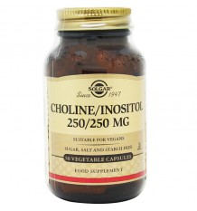 Inositol de Choline Solgar 250mg / 250mg 50 Gélules