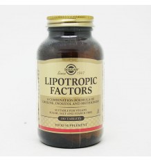 Lipotropicos Solgar 100 comprimidos